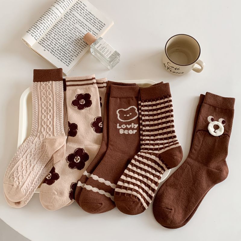 Soft, Delicate And Warm Mid-calf Length And Knee High Socks